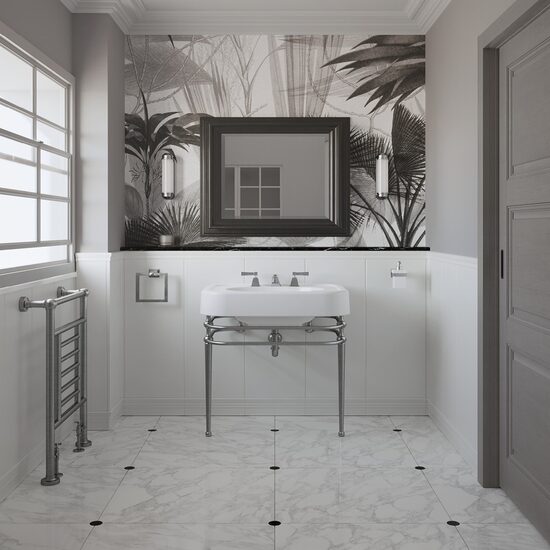 Devon & Devon tapet baie Casablanca Black&White Gold Leaf
