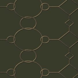 Devon & Devon tapet baie Chain Green