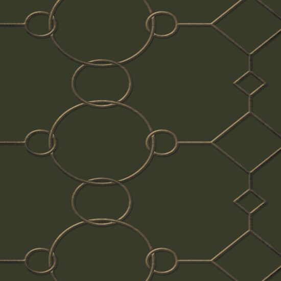 Devon & Devon tapet baie Chain Green