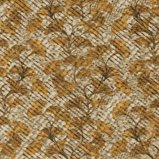 Devon & Devon tapet baie Ginko 4 Antique Gold 
