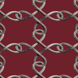 Devon & Devon tapet baie Knot Red