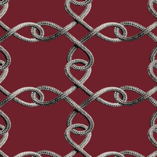 Devon & Devon tapet baie Knot Red