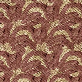 Devon & Devon tapet baie Leaf Red Antique Gold 