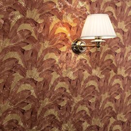 Devon & Devon tapet baie Leaf Red Gold Leaf 