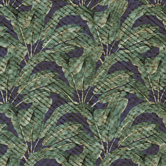 Devon & Devon tapet baie Leaf Sage Antique Gold