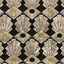 Devon & Devon tapet baie Majestic Gold Leaf 