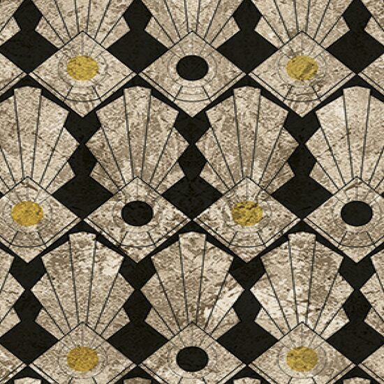 Devon & Devon tapet baie Majestic Gold Leaf 