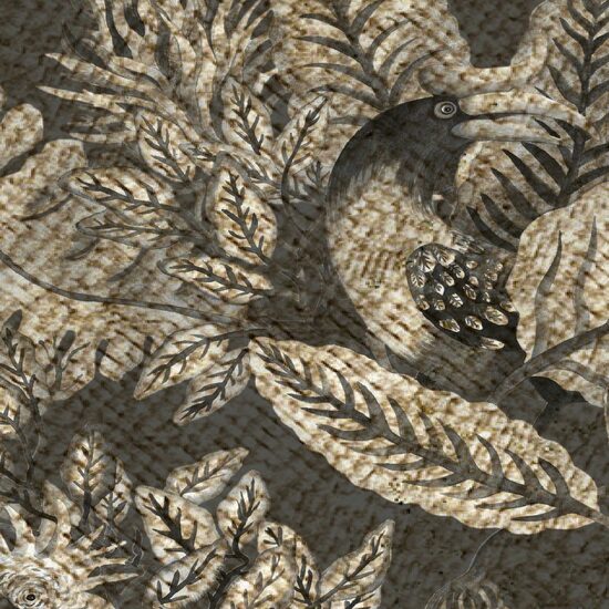 Devon & Devon tapet baie Rainforest 2 Antique Gold 