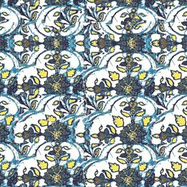 Devon & Devon tapet baie Samode Blue