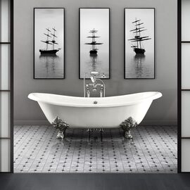  Devon & Devon Cherie cada freestanding stil clasic fonta 