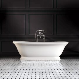  Devon & Devon Aurora cada freestanding stil clasic compozit white tec 