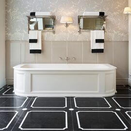  Devon & Devon President cada freestanding stil clasic compozit white tec