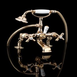 Devon & Devon City baterie cada freestanding auriu 