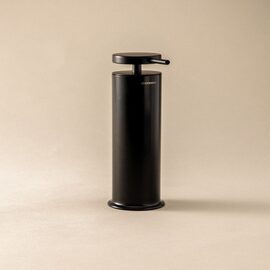 Cosmic Geyser Dozator sapun freestanding negru mat 