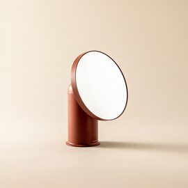 Cosmic Geyser Oglinda cosmetica freestanding marire x5 teracotta