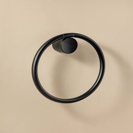 Cosmic Geyser Suport prosop baie inel negru mat