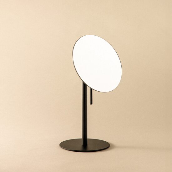 Cosmic Essentials Oglinda cosmetica freestanding negru mat
