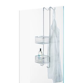 Decor Walther Basic Etajera mobila dus inox lucios 