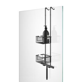 Decor Walther Basic Etajera mobila dus negru mat 