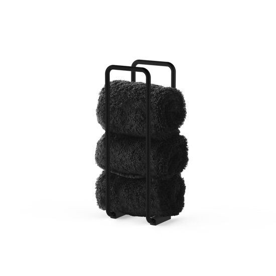 Decor Walther Basic Suport 3 prosoape negru mat
