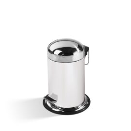 Decor Walther Basic Cos de gunoi cu pedala alb inox 