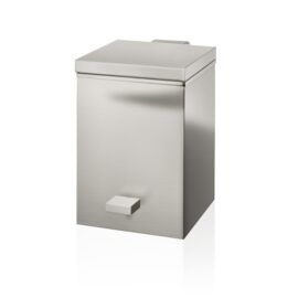 Decor Walther Brick Cos de gunoi cu pedala nichel satinat