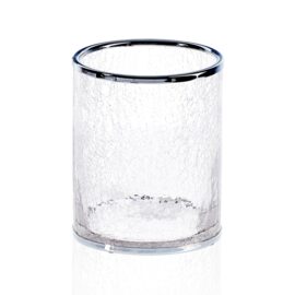 Decor Walther Classic Cos de gunoi sticla freestanding crom 