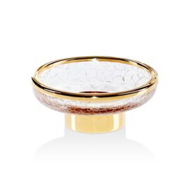 Decor Walther Classic Savoniera sticla freestanding auriu