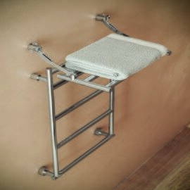 Margaroli Sereno 573 calorifer portprosop vertical cu raft mobil inox