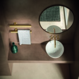 Margaroli Panorama 682 calorifer portprosop vertical electric auriu