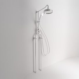 Park Avenue Beatrice  Coloana dus montaj pe podea crom 