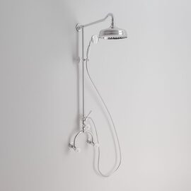 Park Avenue Bianca Coloana dus crom 