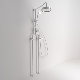 Park Avenue Caruso Coloana dus montaj pe podea crom 