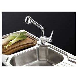 Foster S1000-Z85  baterie bucatarie 1 jet crom satinat 