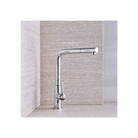 Foster Omega baterie bucatarie extractibila 1 jet crom satinat 