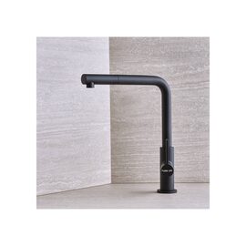 Foster Omega Plus baterie bucatarie extractibila 1 jet negru mat