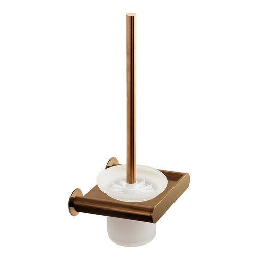 Ramon Soler Ergos perie wc perete montaj dual sticla cupru periat