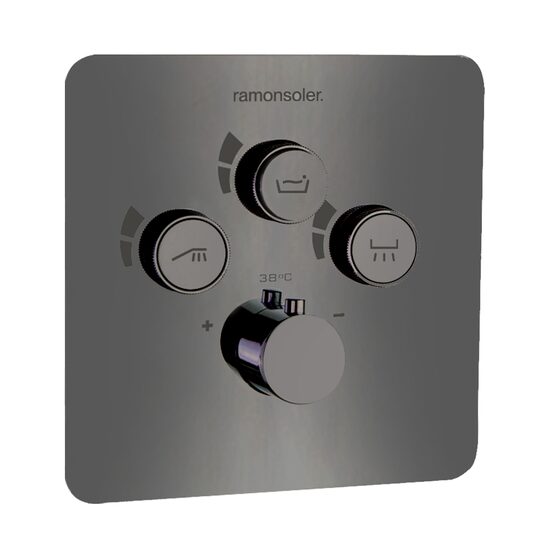 Ramon Soler Rs Smart corp dus incastrat termostatat 3 cai grafit