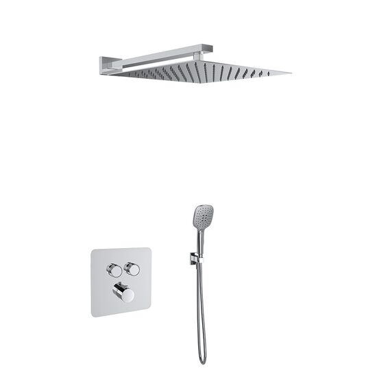 Ramon Soler Rs Smart kit dus incastrat termostatat crom 