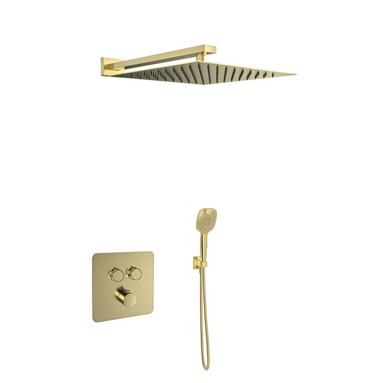 Ramon Soler Rs Smart kit dus incastrat termostatat auriu periat