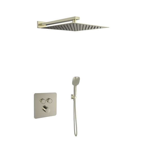 Ramon Soler Rs Smart kit dus incastrat termostatat nichel periat