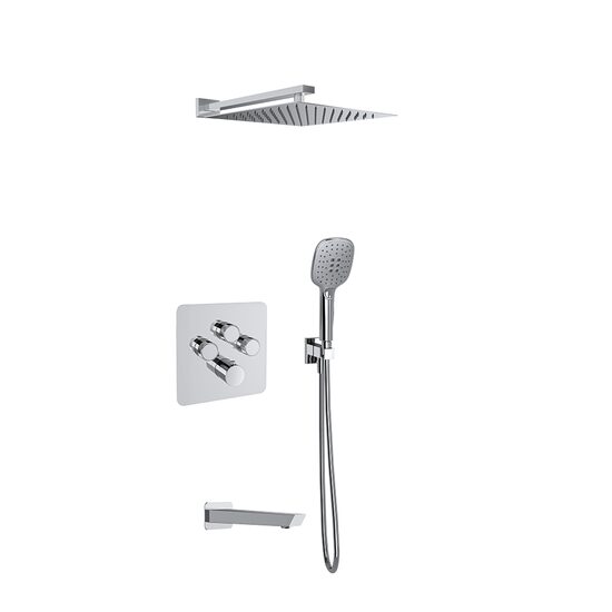 Ramon Soler Rs Smart kit cada incastrat termostatat crom 