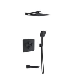 Ramon Soler Rs Smart kit cada incastrat termostatat negru mat 