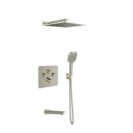 Ramon Soler Rs Smart kit cada incastrat termostatat nichel periat 